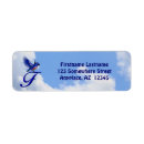 Search for monogram f return address labels Letter