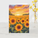 Search for sunflower paintings cards Nature