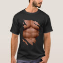 Search for chest muscles tshirts Six pack