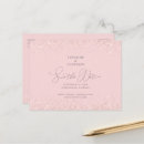 Search for glitter save the date postcards Pink