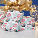 Search for red and teal christmas wrapping paper Xmas