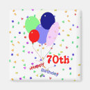 Search for 70th birthday magnets Party