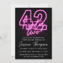 Search for 42nd birthday invitations For her