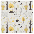 Search for woodland nursery fabric Bear