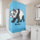 Search for cute panda shower curtains Flower