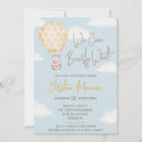 Search for yellow hot air balloon invitations Clouds
