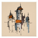 Search for ink drawings posters Rustic