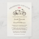 Search for bike wedding invitations Modern