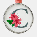 Search for letter c christmas tree decorations Floral