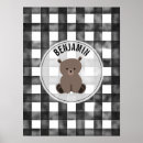 Search for black white bear posters Woodland