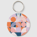 Search for circles pattern key rings Colourful