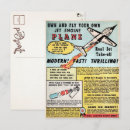 Search for jet plane postcards Vintage