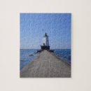 Search for michigan lighthouse puzzles Water