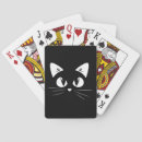 Search for kitty playing cards Black and white