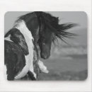 Search for black horses mousepads White