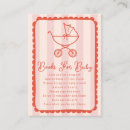 Search for stroller cards invites Pram