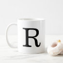 Search for initial r mugs Monogrammed