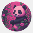 Search for pink panda stickers Animal