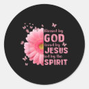 Search for flower blessings stickers Christian cross