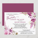 Search for lavender bridal shower invitations Elegant modern floral