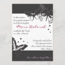 Search for butterfly bar bat mitzvah invitations Butterflies