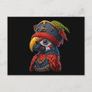Search for parrot pirate postcards Pirates