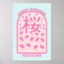 Search for pink flower posters Japanese