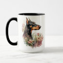Search for doberman mugs Flowers
