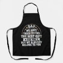 Search for dad graphic aprons Funny