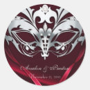 Search for masquerade wedding stickers Mardi gras