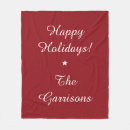 Search for holiday blankets Chic
