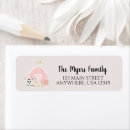 Search for barn return address labels Pink
