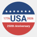 Search for 4th anniversary stickers Usa