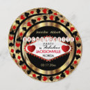 Search for casino night hens party invitations Red