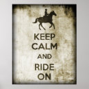 Search for keep calm and ride on posters Equine