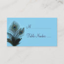 Search for peacock place cards Feathers