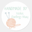 Search for knitters stickers Ball of yarn
