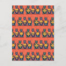 Search for black felines postcards Hear no evil