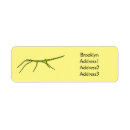 Search for stick return address labels Cartoon