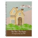 Search for new home notebooks Housewarming