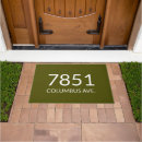 Search for olive green doormats Elegant