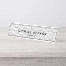 Search for grey name plates Minimalist