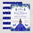 Search for royal blue silver birthday invitations Roses