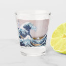 Search for waves barware Katsushika hokusai