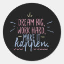 Search for motivational quotes stickers Dream