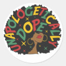 Search for afro black girl stickers Blm
