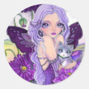 Search for big eye girl stickers Fantasy