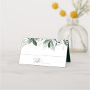 Search for botanical place cards Watercolor