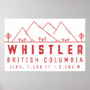 Search for whistler ski posters British columbia