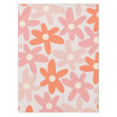 Search for orange floral tablecloths Flowers